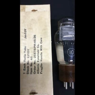 NOS RCA Type 10 (10Y, 801) VT-25 Amplifier VACUUM TUBE Tested GREAT S.9802 image 1