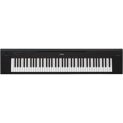 Yamaha Piaggero NP-35 76-key Portable Piano - Black image 1
