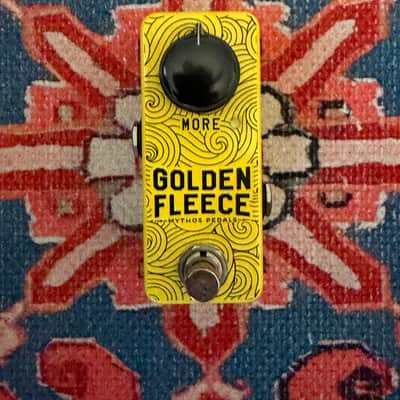 Mythos Pedals Golden Fleece Mini Fuzz 2010s - Yellow image 1