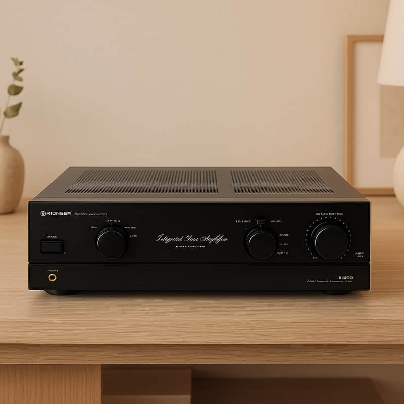 Pioneer A-400 Rare Vintage Integrated MINT Amplifier Warranty Working Hi-Fi