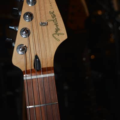 2018 Fender Player Stratocaster in Red w/New Flame Pickguard, New Dunlop Straploks, New Case, & New Set-Up ~ Mint ! image 5