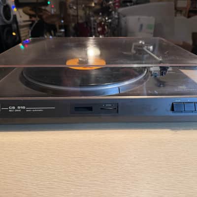 DUAL CS 515 Turntable Black with D71EE Cartridge in good condition Serviced Rare image 6