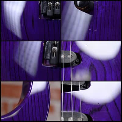 ESP The Mirage See-Thru Purple 1995 w/Hardshell Case image 13
