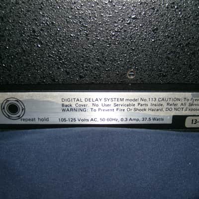MXR 113 Digital Delay 1970s Blue image 8