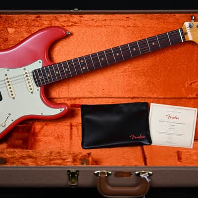 Fender American Ultra Luxe Vintage '60s Stratocaster HSS from 2025 in Fiesta Red with original Hardcase image 11