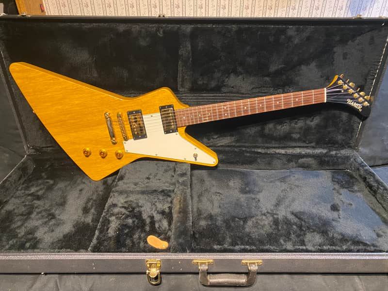 Hamer Standard Korina Limited 1995 Korina translucent Yellow image 1