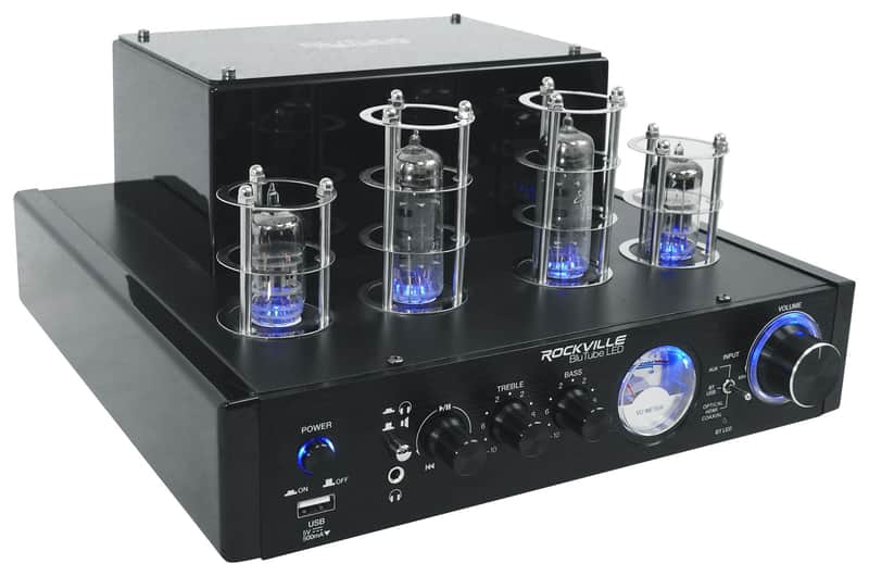 Rockville Tube Amplifier Amp Bluetooth Receiver For Yamaha NS-6490 Speakers image 1