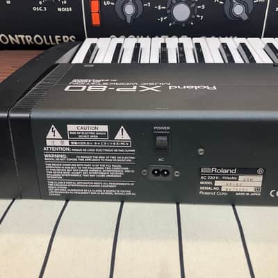 Roland XP-80 76-Key 64-Voice Music Workstation Keyboard 1999 - 2004 - Black image 9