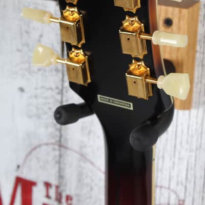 Epiphone J-200 Super Jumbo Acoustic Electric Guitar Aged Vintage Sunburst Gloss image 13