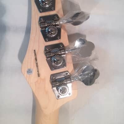 Nashville Guitar Works P Bass-Split P Pickup-Black-NEW-Shop Setup Included! image 6