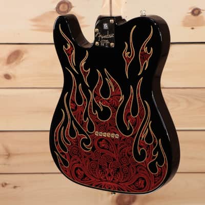Fender James Burton Telecaster - Red Paisley Flames - US21014478 image 8