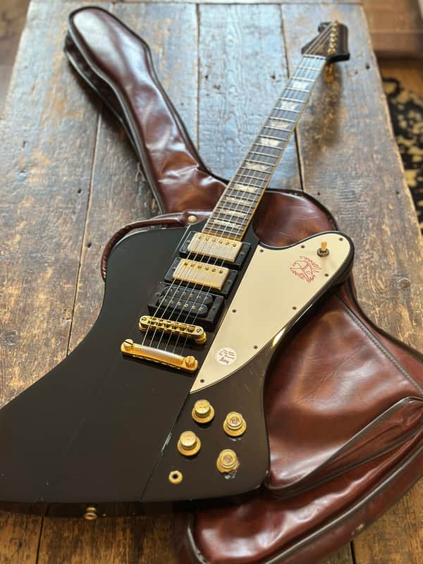 Burny Japanese Piano Black Firebird (Precursor to FB75/80-Z) MIJ Japan Fernandes image 1