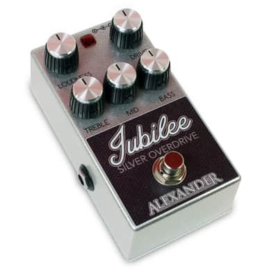 New Alexander Jubilee Silver Overdrive Guitar Effects Pedal image 2