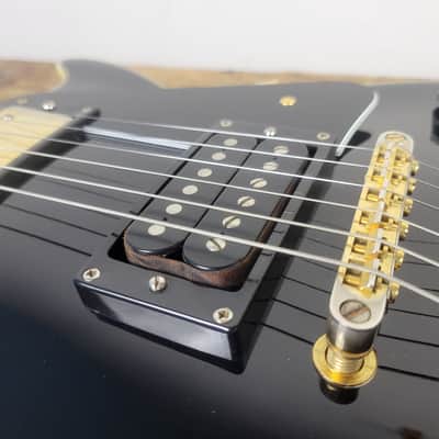 1989 Epiphone Black Beauty 1957 Style Les Paul Custom Modified - Ebony, Made in USA? (First Year Prototype?) image 16