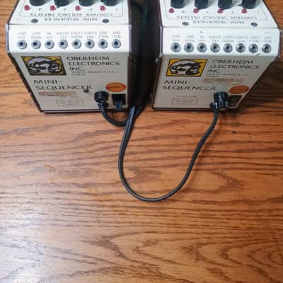 Pair of Oberhiem Cps2 mini sequencers Bild 3