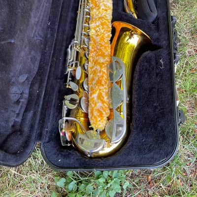King 660 Alto Saxophone (USA) – Player‑Grade, Needs Setup – Original Hardshell Case + Soft Case + Stand image 13