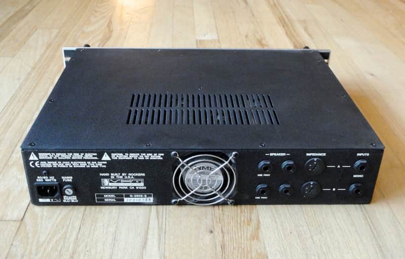 VHT G-2502-S Two/Fifty/Two Rackmount Tube Power Amp 50 Watt Stereo