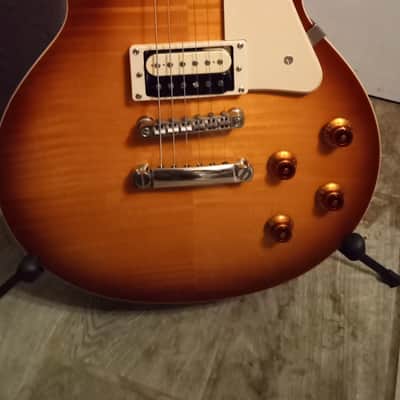 Epiphone Les Paul Standard Plus Top Pro Desert Burst Upgraded Slash Alnico Pro 2 Signature Humbuckers image 3