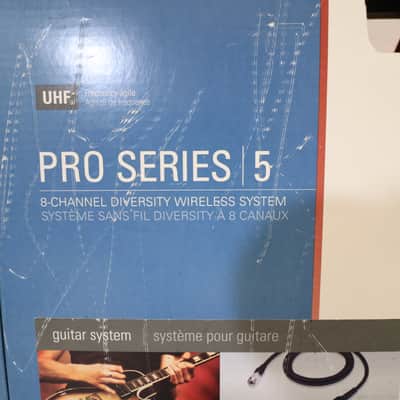 Audio-Technica PRO-501/G Pro Series 5 Wireless Guitar System 2010s - Black image 2
