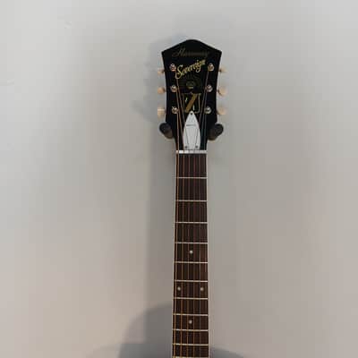 Vintage 1969 Harmony Sovereign H1203 w/ Hard Shell Case image 7