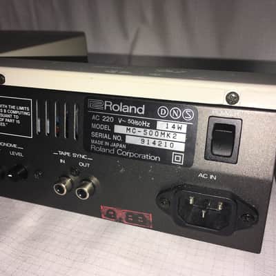 Rare and Unique! Blue version Roland MC-500 mkII/mkIII - Micro Composer - SUPER MRC v. 2.0 image 12
