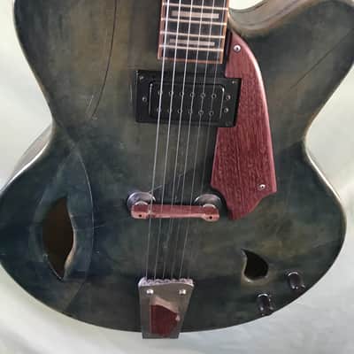 EL WELKER 17" Archtop 2002 - Leather image 12