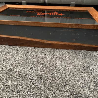 Vintage Gibson Strings Advertsing Mechandising Counter Display Case 50's image 8