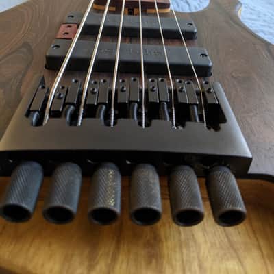 Tom Clement Phoenix Headless Bass, 6 strings 32” 2019 Natural image 8