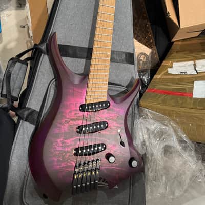 NK Headless SSS custom headless guitar strat image 1