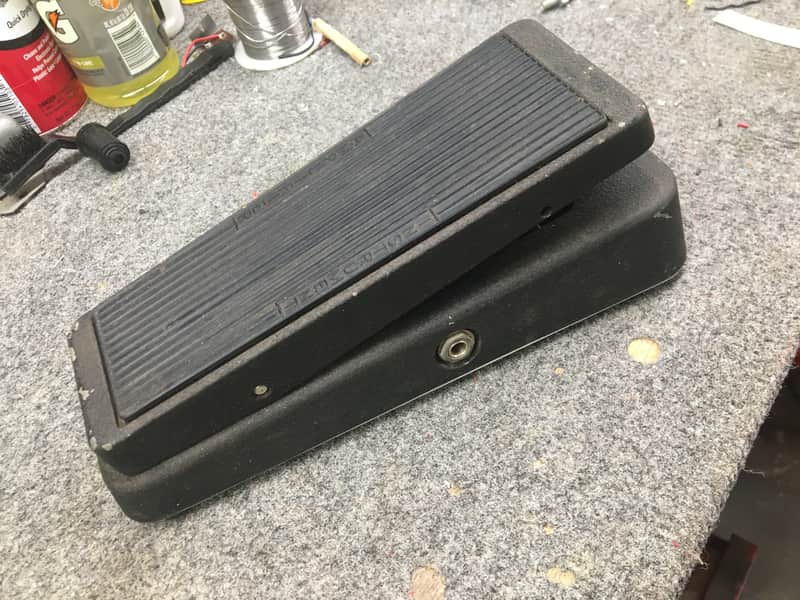 Thomas Organ Co. Cry Baby Wah Wah Pedal Vintage Black image 1