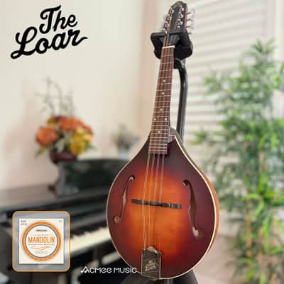 The Loar LM-110 Honey Creek A-Style Mandolin Brownburst + FREE D'addario EJ74 Strings image 2