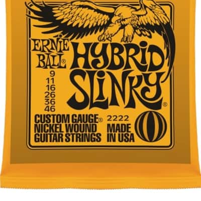 Ernie Ball Hybrid Slinky 09-46 Elettrica 2222 image 1