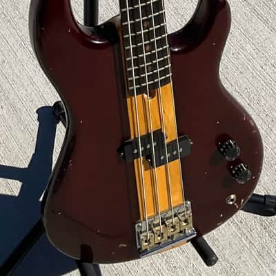 Robertson P Bass Neck-thru Japan Brass Nut 1970s MIJ image 1