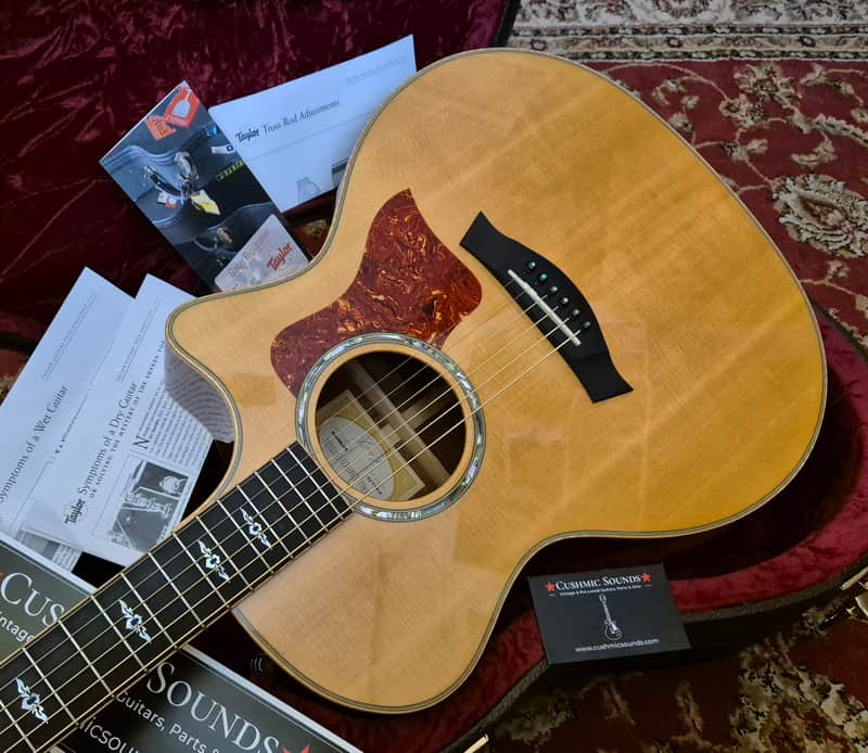Taylor 814ce-LTD Fall Limited Edition "Fiddleback" Walnut Back & Sides 2007 ☆VIDEO☆ image 1