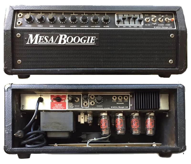 Mesa Boogie Original Factory 1984 Mark IIC+ DRGX, Simul-Class, Reverb, Graphic EQ, Export model image 1
