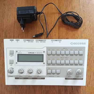 Access Virus TI Snow Desktop Digital Synthesizer 2008 - White