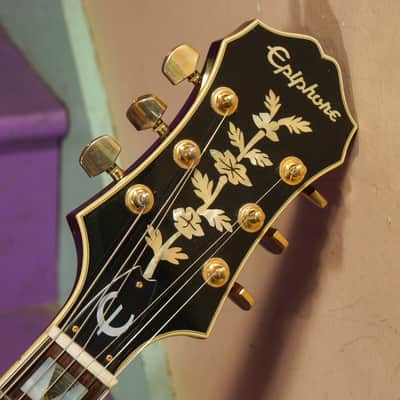 1994 Epiphone Emperor Jumbo Hollowbody Electric Jazzbox Guitar (VIDEO! Fresh Work, Ready) image 3
