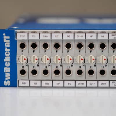 Switchcraft StudioPatch 9625 TT Patchbay w/ Mogami DB25 Snakes & Extras! #58650 image 5