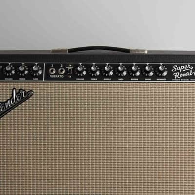 Fender  Super Reverb Large Combo Tube Amplifier (1967), ser. #A-24846. image 5