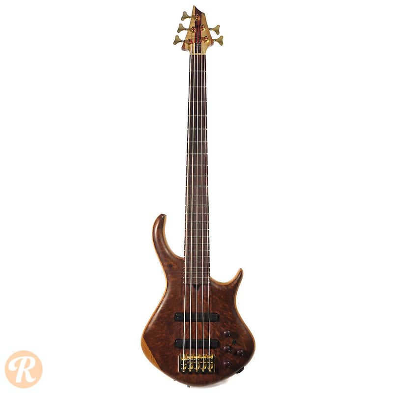 Warrior Signature 5 String Bass Natural image 3