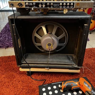 1964 Fender Vibroverb AA763 Blackface with Original JBL D130 image 10
