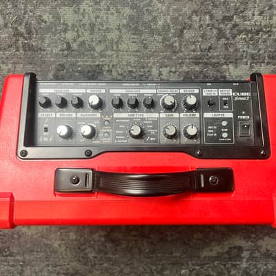 BOSS Cube Street II Red Portable Battery Powered Guitar & Vocal Amplifier image 6
