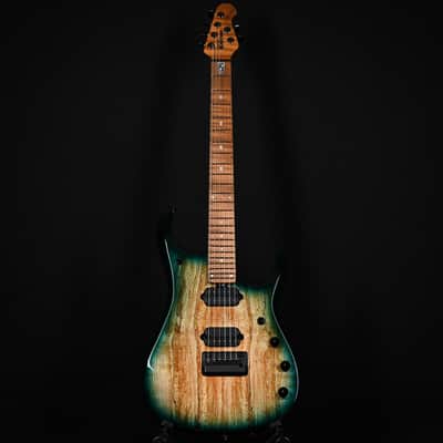 Ernie Ball Music Man JP15 Emerald Glow w/ Roasted Figured Maple Neck *Miami Guitar Exclusive* 2024 (H07648) image 2