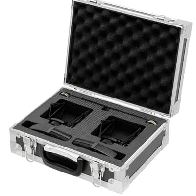 sE Electronics SE4400-PAIR (2ND GEN) Factory Matched Pair of sE4400 Large Diaphragm Condenser Microphones - With Shock Mounts, Stereo Bar, and Hard Case! **TWO FREE MIC CABLES and FREE SHIPPING!** image 11