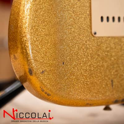 Fender Greg Fessler 1964 Gold Sparkle Relic Stratocaster LTD Custom Shop Limited Edition image 20