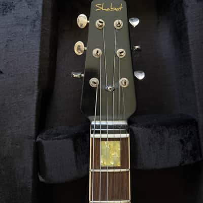 Shabat Lion Special Mahogany 24.75" Scale Humbucker Guitar – Inverness Green image 8