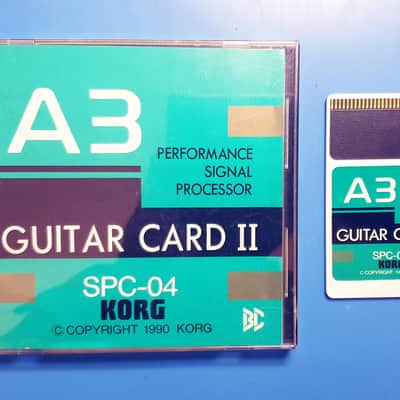 SPC-04 GUITAR Card expansion (RARE) for KORG A3 / A2 processor image 2