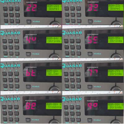 1993 Quasimidi Quasar Sound Module FM PCM Additive Synthesizer Used image 20