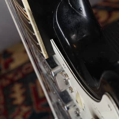 Hofner 176 Deluxe 1960s - Ruby Shaded w white headstock image 10
