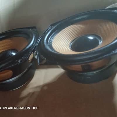 5.25" SPEAKER WOOFER  PAIR KEVLAR CONES 4 OHM 50 WATT image 5